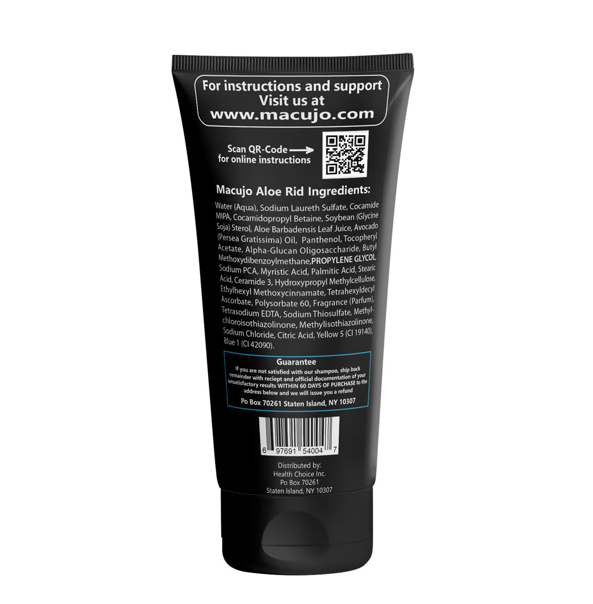 Macujo Aloe Rid + Zydot Shampoo for Macujo Method