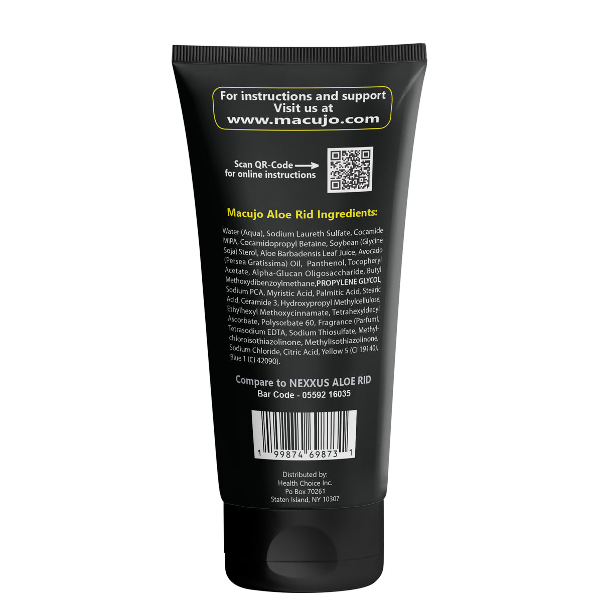 Macujo Aloe Rid Old Formula Shampoo 7.5 oz ( Pack of 2)