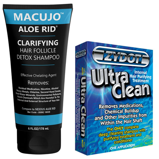 Macujo Aloe Rid + Zydot Shampoo for Macujo Method