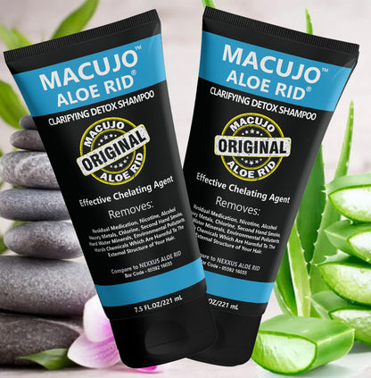 Macujo Aloe Rid Old Formula Shampoo 7.5 oz ( Pack of 2)