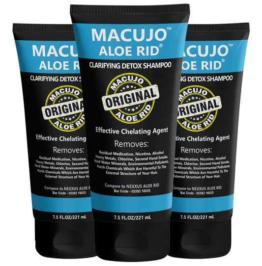 3- Pack Macujo Aloe Rid Shampoo 7.5oz
