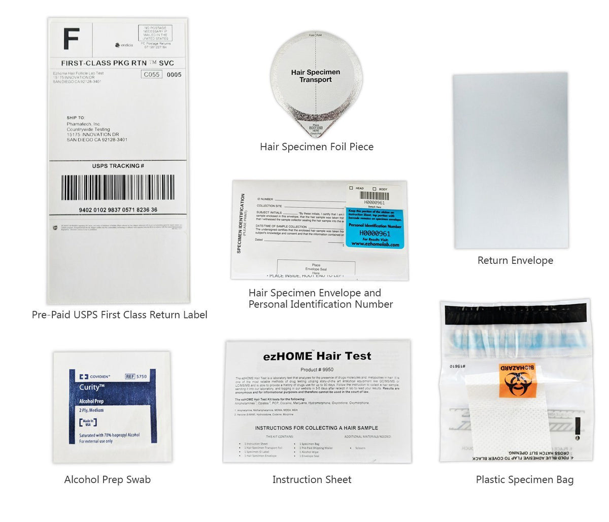Home Hair Test kit