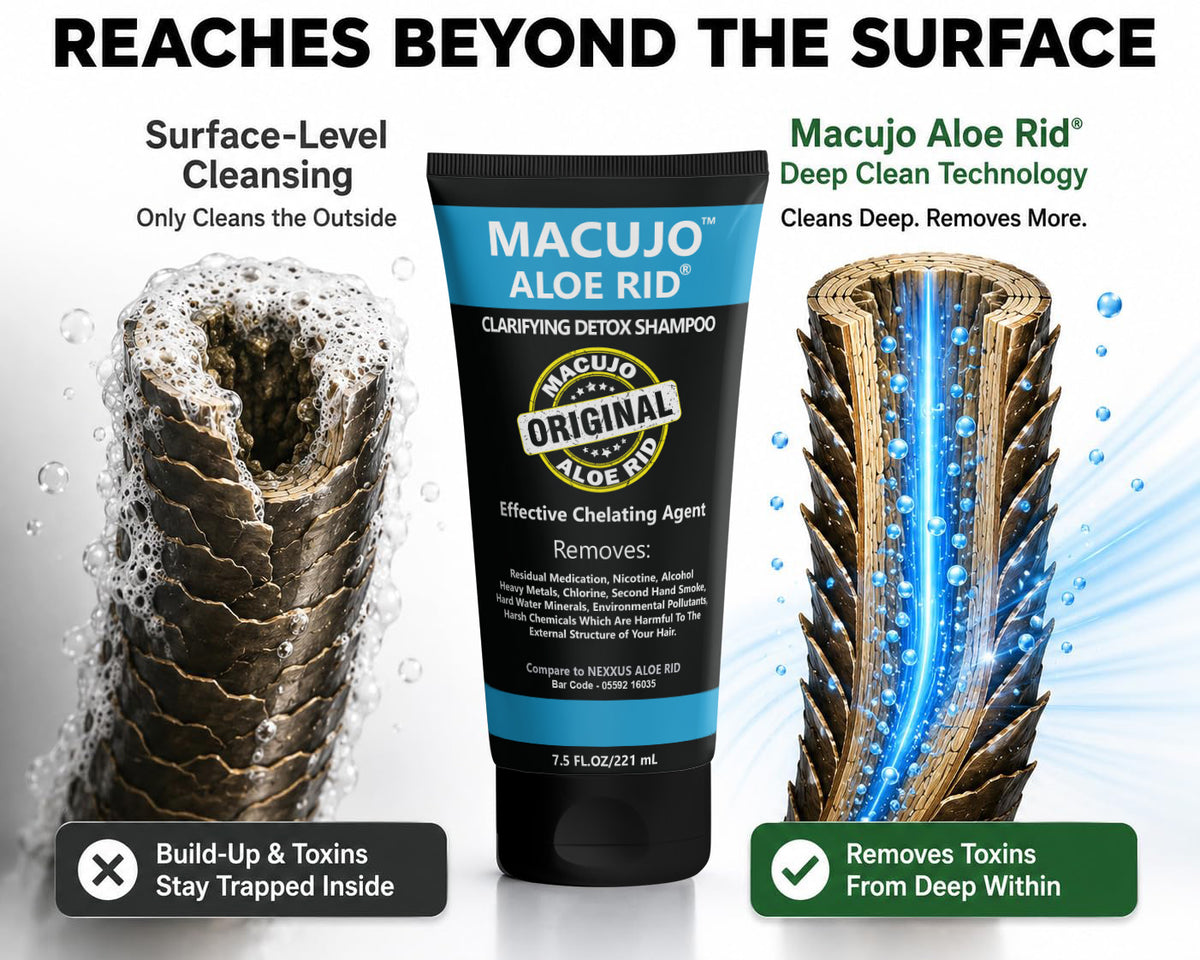 3- Pack Macujo Aloe Rid Shampoo 7.5oz