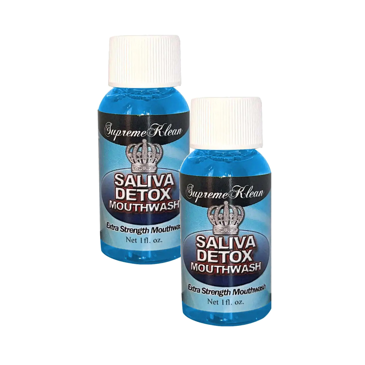 (2 Pack) Supreme Klean Saliva Detox Mouthwash