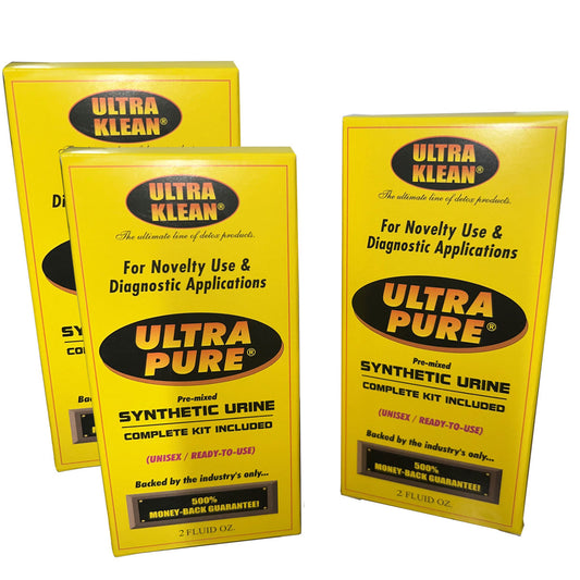 Ultra Pure Synthetic Urine 2oz. Kit - 3 for the price of 2